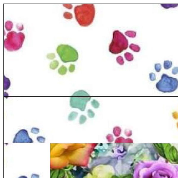 Colorful Pooch Mini Wall Hanging 9  x 9  on Sale - Image 3