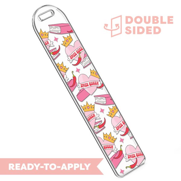 [ Double Sided ] Bookmark UV DTF Decal | Spice Queen Fashion