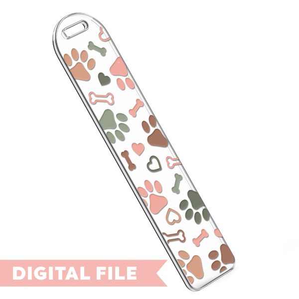 Bookmark Template SVG | Dog Paw SVG Online Hot Sale - Image 3