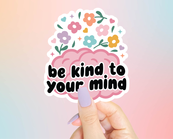 Be Kind To Your Mind SVG | Mental Health SVG Online now - Image 2
