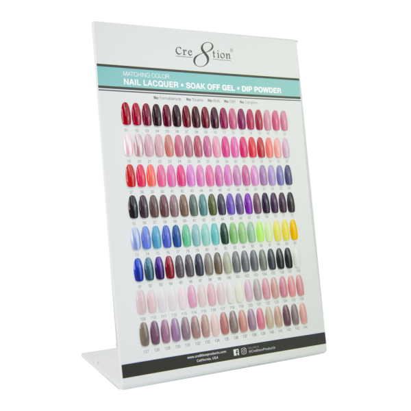 Cre8tion Counter Foam Display - 288 Matching Color Chart Online Sale